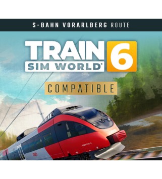 Train Sim World 6 - S-Bahn Vorarlberg: Lindau - Bludenz Route Add-On DLC XBOX One / Xbox Series X|S / Xbox One Key EUROPE